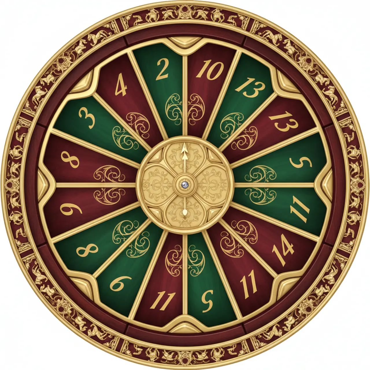 Grand Roulette Wheel Board